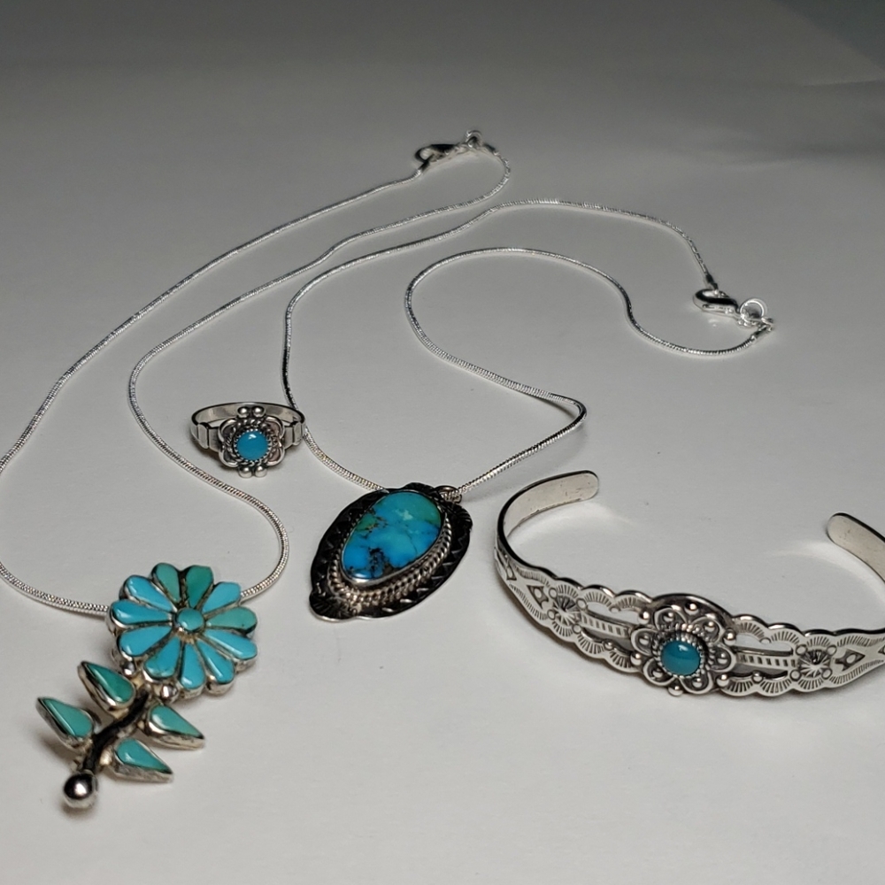 JP Sterling Vintage ZUNI Set